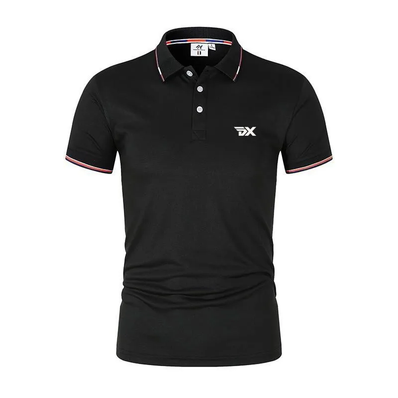 

Golf Apparel Men's New Summer Cotton Polo Shirt High Quality Polo Neck Short Sleeve T-shirt Men's Casual Business Top