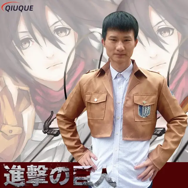 Cosplay Jacket Shingeki No Kyojin Coat Anime Eren Cosplay Attack