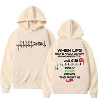 New 1N23456 Motorcycle Gear Biker Heartbeat Hoodies For Women Men Autumn And Winter Casual Sports Ladies Hoodie Tops - Image 6