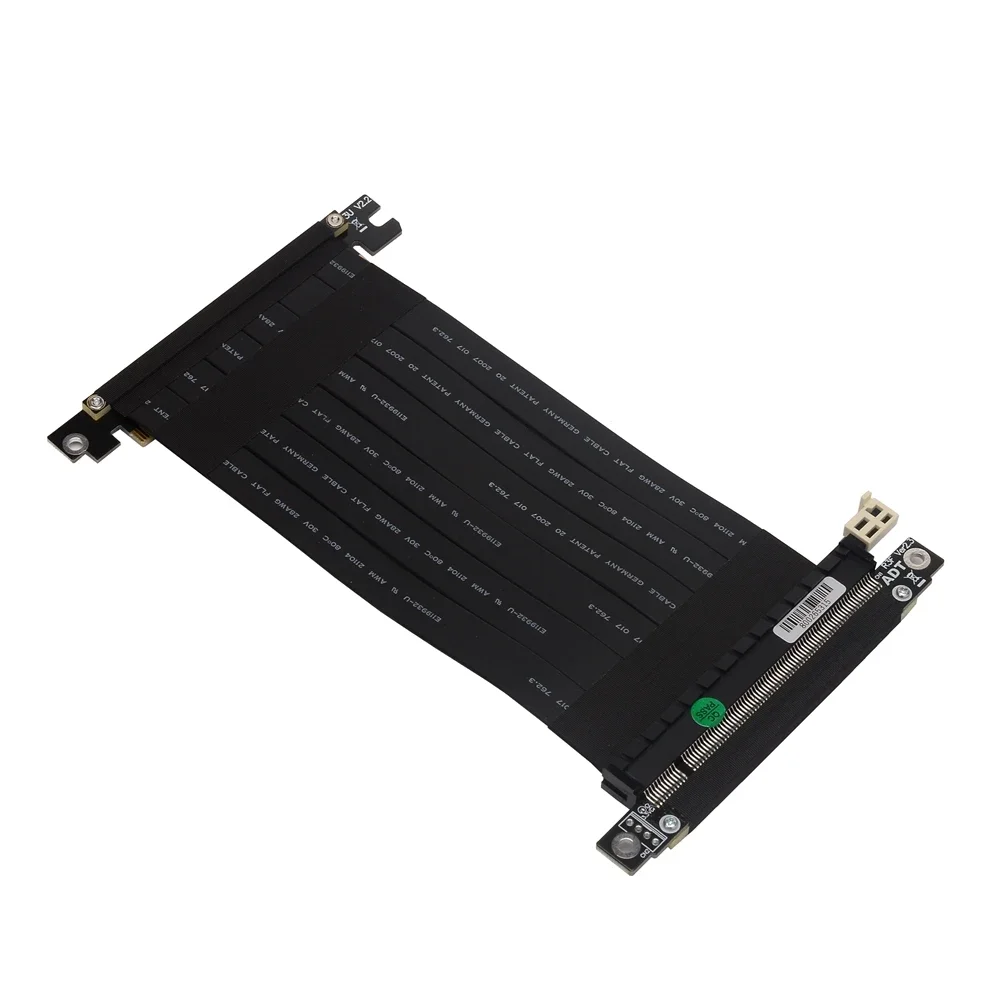 Cabo Duplo Reverso Extensão Mini-pc Case Pci-e 3.0x16 Pci Express Gen3.0 Placa de Vídeo Adapter Itx a4 Mini-pc - Imagem 5