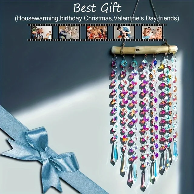 Glass Crystal Suncatcher Chime 2