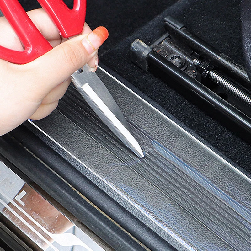 Transparent Anti-Scratch Car Door and Trunk Sill Protector Film
