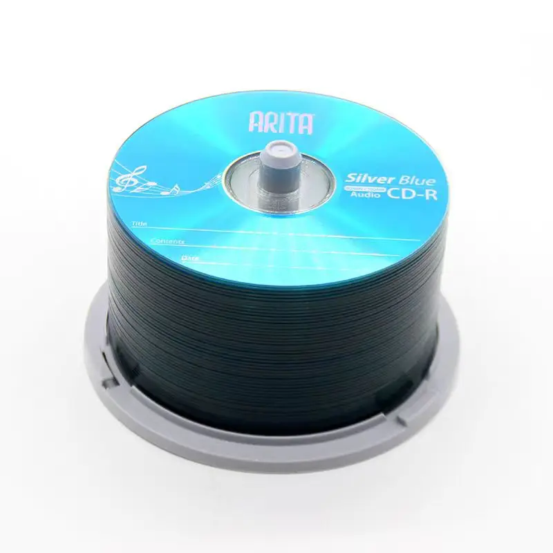 de música, 80min, 700MB, 50 unidades por barril