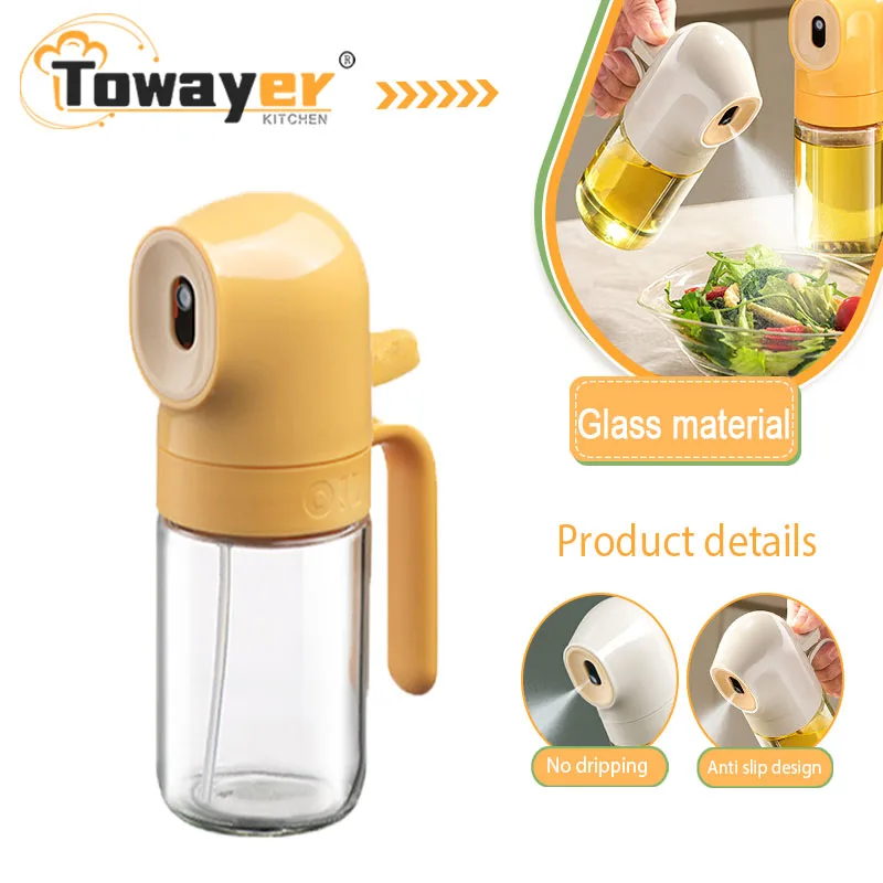 

180ml Oil Spray Bottle for Cooking A great helper Barbecue with olive oil in the kitchen,Kitchen accessories large capacity