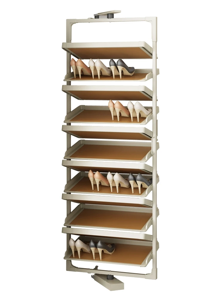 Split Level Built In Wall Shoe Rack SuiteSymphony 25