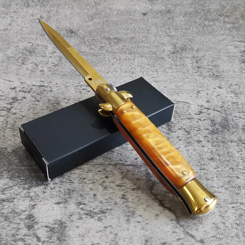 

9.0'' Folding Knife Multi High Hardness 8CR13 Pocket Military Knives Good for Hunting Camping Survival Outdoor Everyday Carry