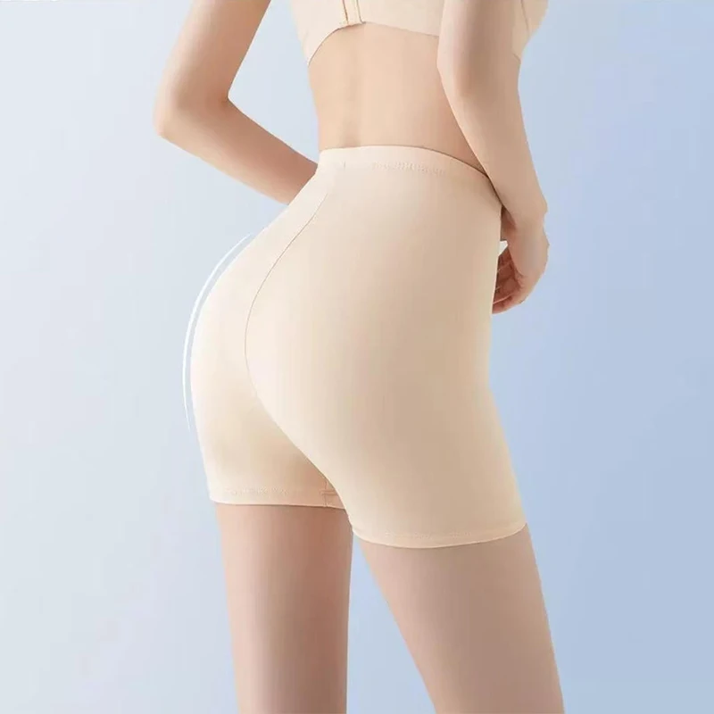 In Double Layer Safety Panties Safety Skirt Women Boxer High