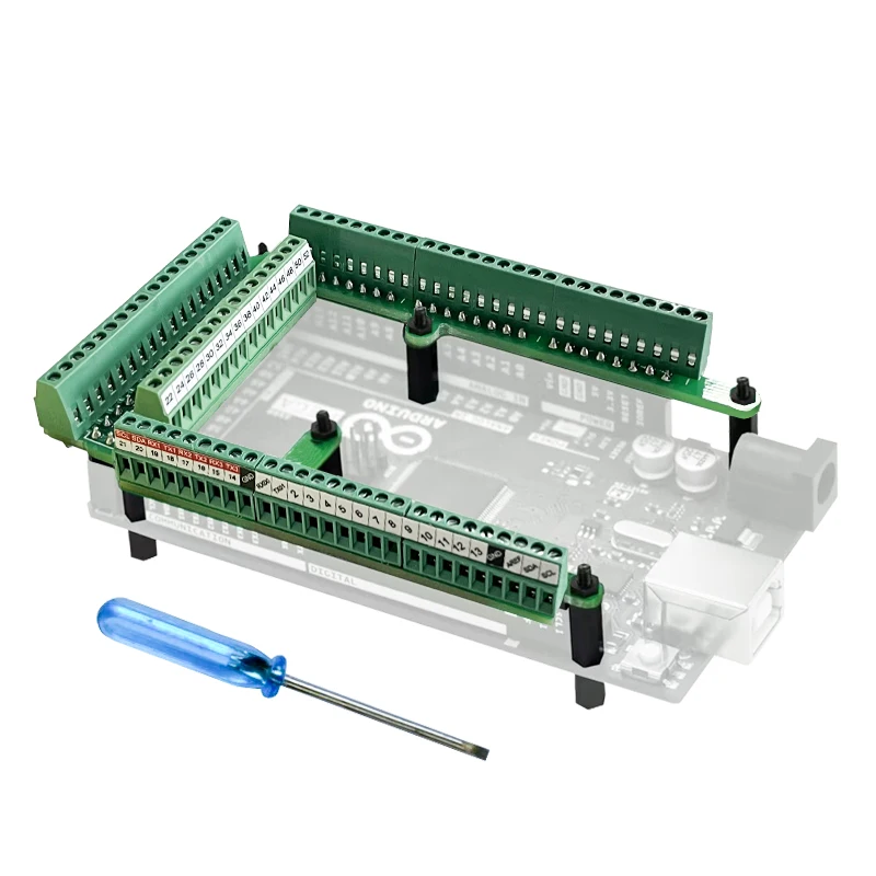 Mega-2560 초소형 GPIO 터미널 블록 브레이크아웃 보드 모듈