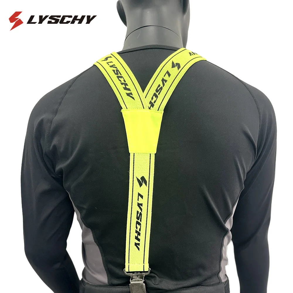 Y Shape Pants Suspenders Pants Braces Belt Men's Back Suspenders Adjustable Brace Motorcycle Racing Riding Suspender Strap