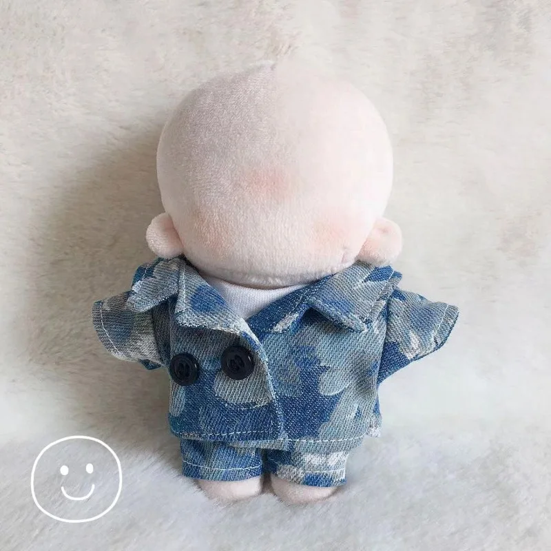 Handmade dolls clothes 10 cm cotton baby clothes evil female curtilage JiBian dress normal body fat look cheap spot does not con