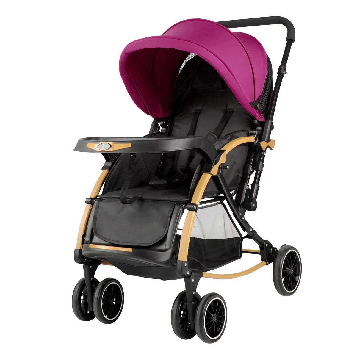 

Baby Stroller C3 Can Be Shaken Sit Lie Down Lightweight Foldable Can Be Used As A Replacement for A Four Wheeled Baby Stroller