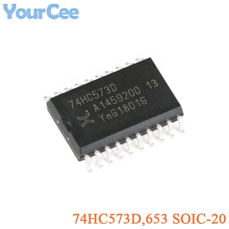 5Pcs-74HC573D-653-SOIC-20-74HC573D-74HC573-HC573-Tri-State-Output-Octal ...