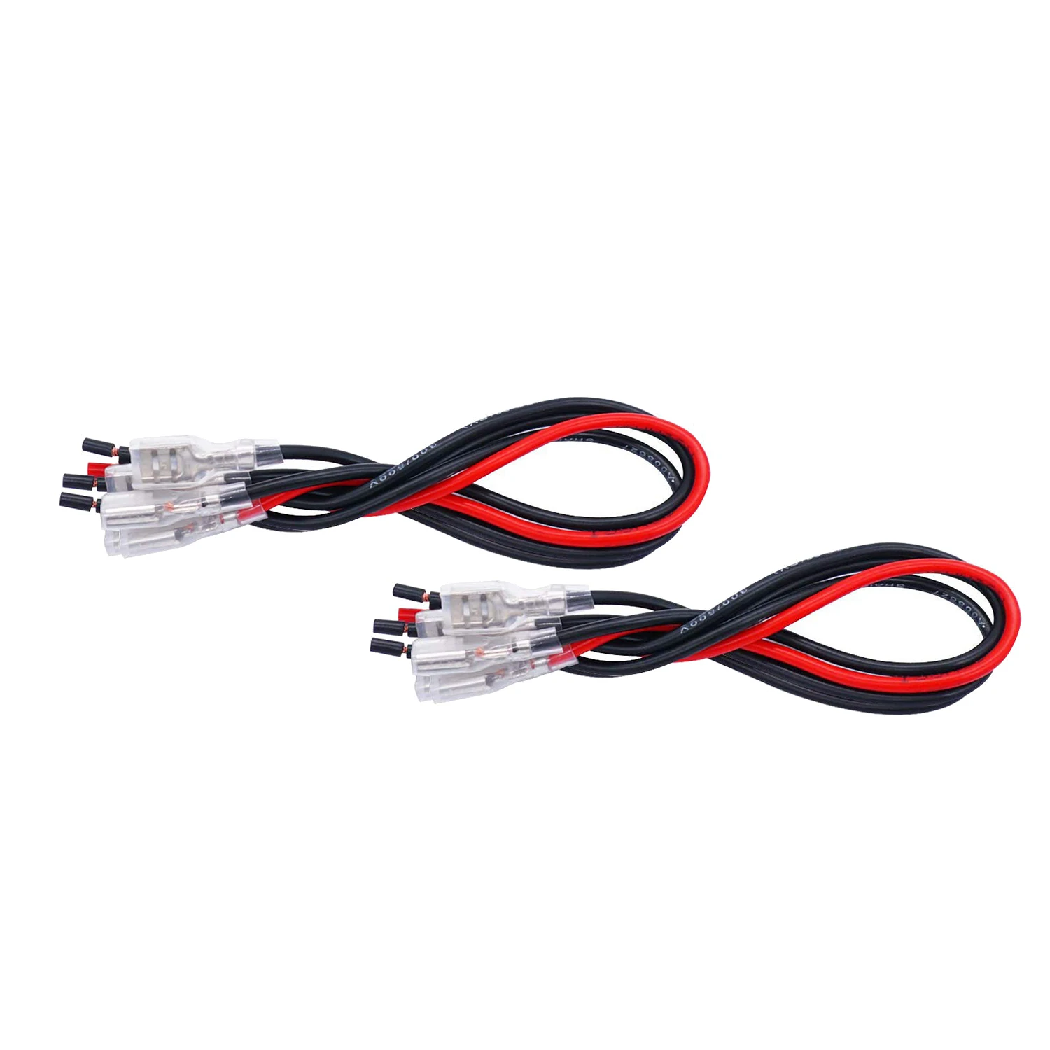 SCLS 2PCS 전원 릴레이 DC12V 코일, 30A SPDT(1NO 1NC) 120 VAC, 10개의 빠른 연결 단자 전선(DC12V) 포함
