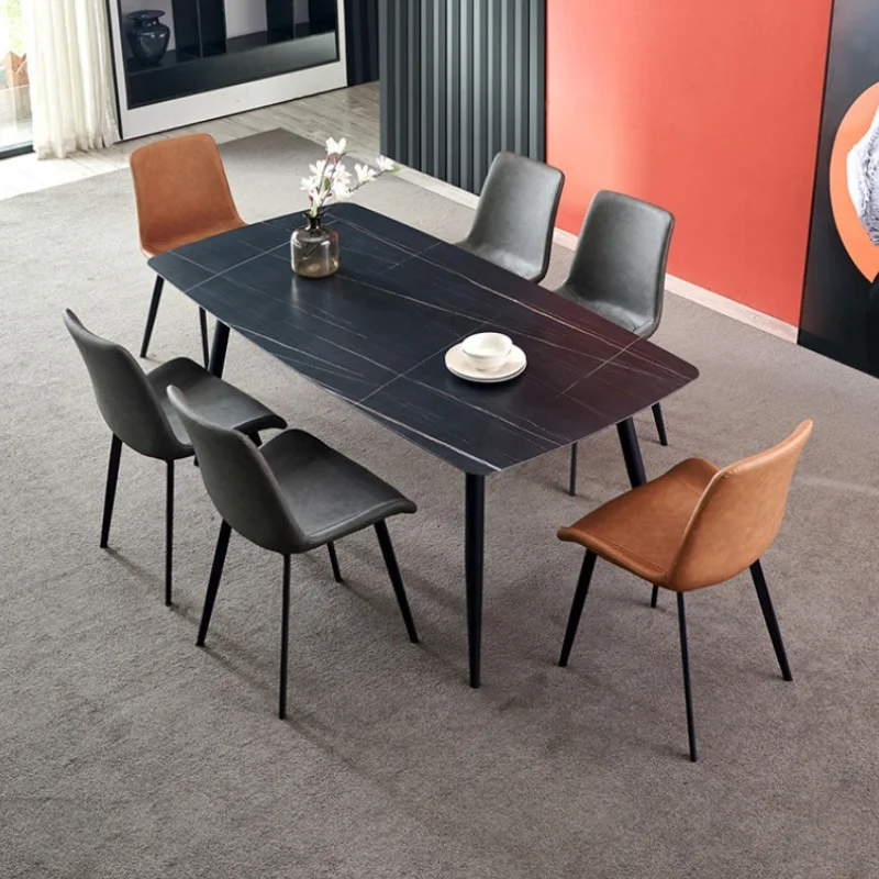 Modern Upholstered Chair-Comfortable Backrest Chair for Office Dining Living Room Bedroom Dining