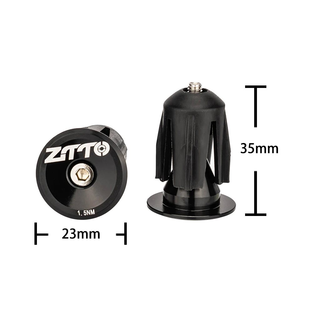Ztto Bicycle End Caps ZTTO MTB Road Bike Handlebar End Plugs - Main Image