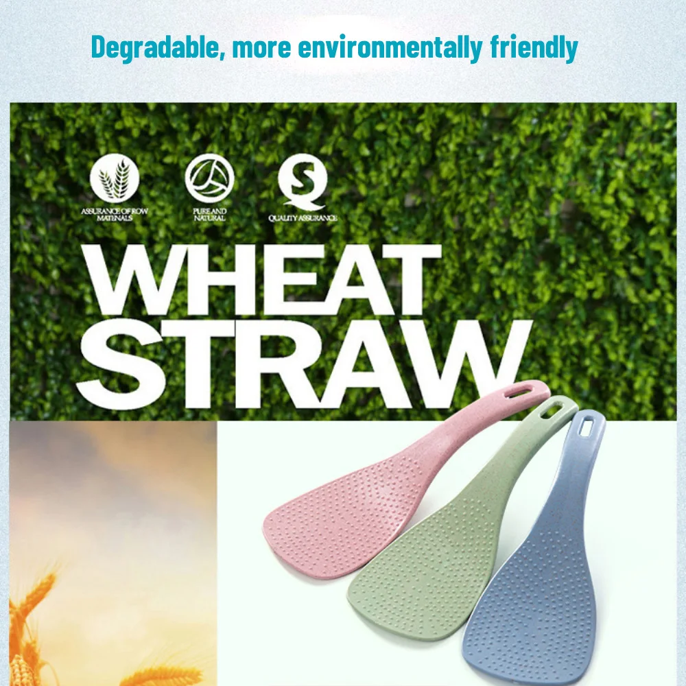 Multipurpose Heat Resistant Rice Spoon Kitchen Rice Paddle Plastic Shovel Food Grade Cooker Non-stick plastic rice spoon