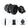 12V-24V Cigarette Lighter Socket Waterproof Plug Power Outlet Adapter for Car Marine Motorcycle ATV RV 4