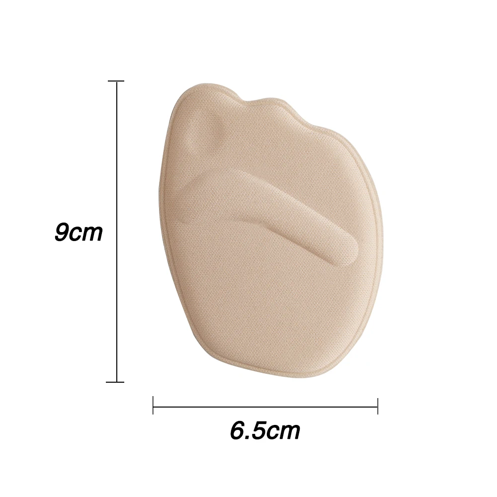 Foam Material Insoles Breathable Good Sweat Absorption Shoes Insert Slow Down Shock Insole Relieve Pressure on Front Foot