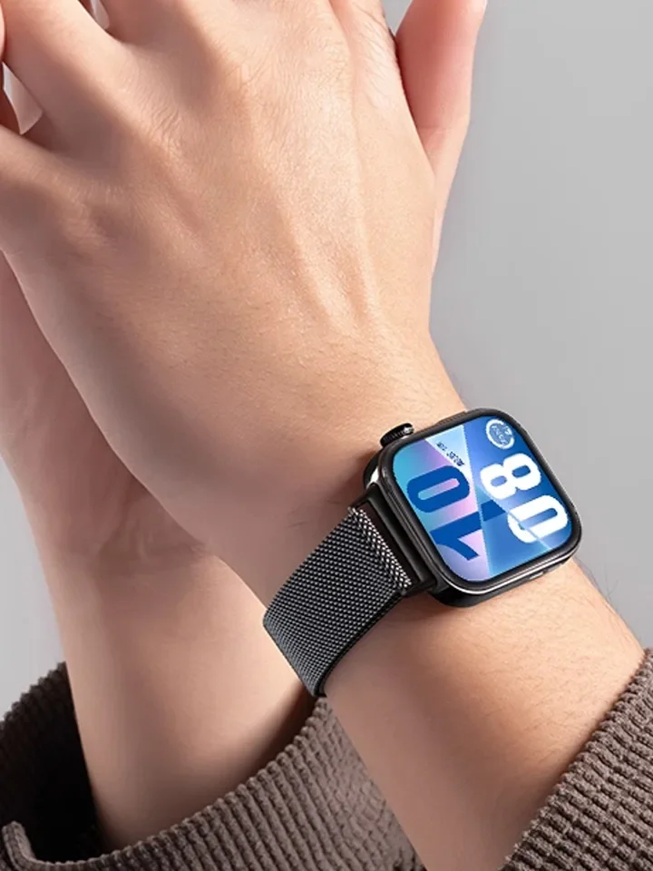 Magnetic Milanese Loop Metal Bracelet Strap - Comfortable and Stylish