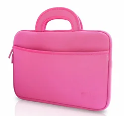 Capa (11.6 " 12") luva protetora do portátil do neopreno/saco (rosa)
