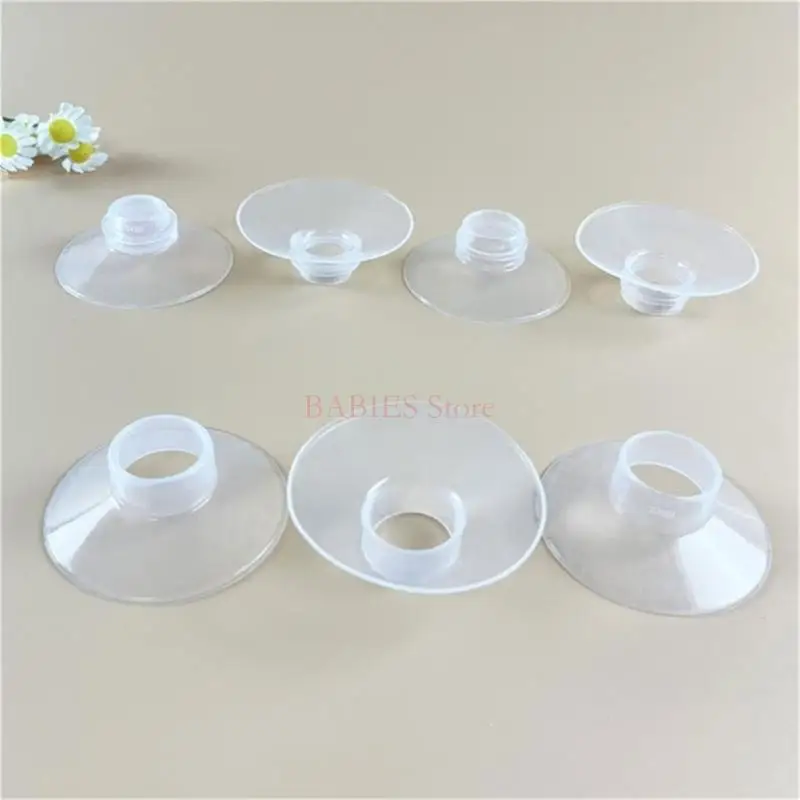 Versatile Breast Pump Flange Attachment Milk Collector 24mm Universal Compatible Breast Pump Conversion Insert Adapter