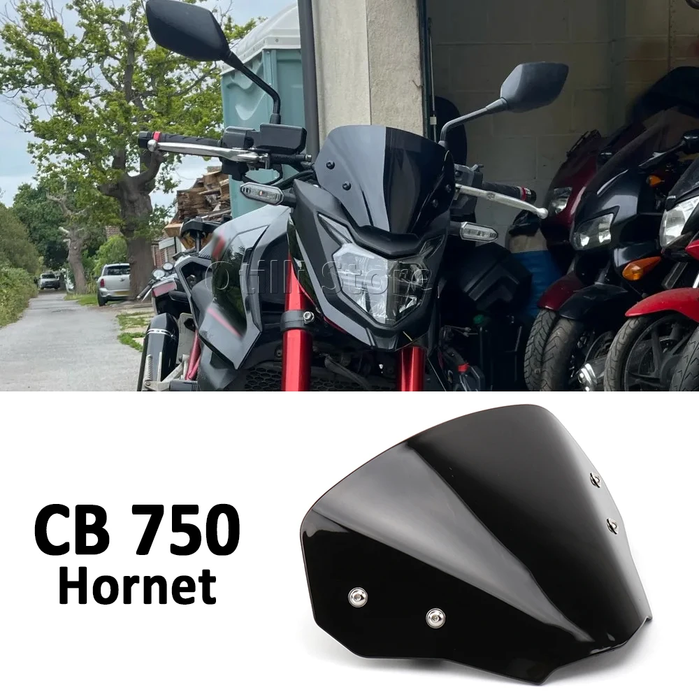 Parabrisas para HONDA CB750 Hornet, accesorios para motocicleta, extensión Deflectora de pantalla de viento con soporte