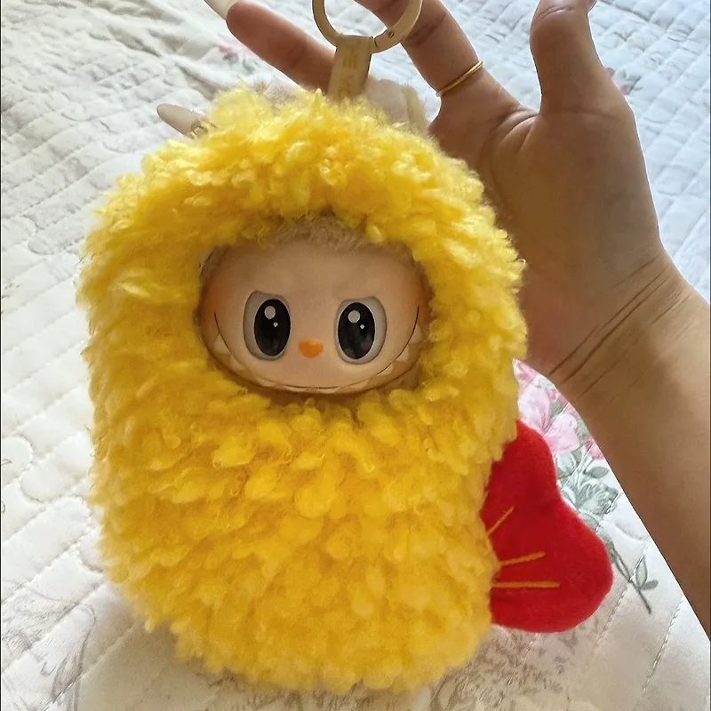 LABUBU 巾着 ピンク Cherry Shrimp Bag LABUBU 巾着 ピンク Cherry Shrimp Bag LABUBU 巾着 ピンク