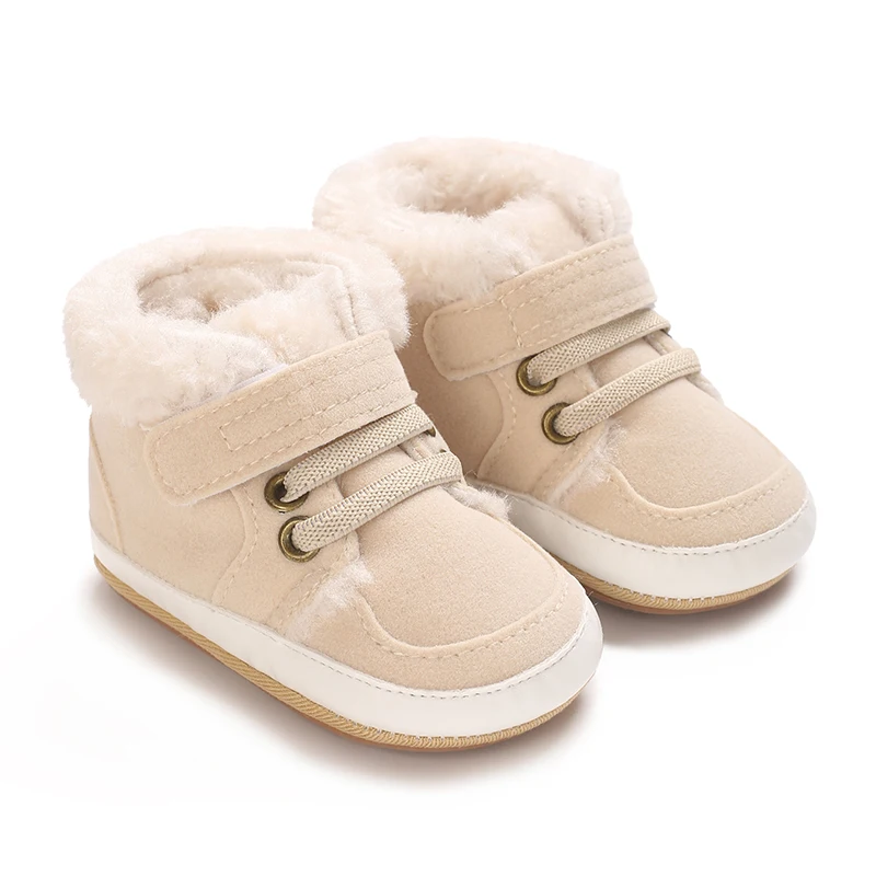 Neue Schnee Baby Booties Schuhe Baby Junge Mädchen Schuhe Krippe Schuhe Winter Warme Baumwolle Anti-slip Sohle Neugeborenen Kleinkind erste Wanderer Schuhe – Detail 40