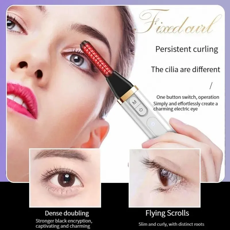 Eyelash Curler Electric Rechargeable Eyelash Ironing Device