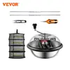 VEVOR Leaf Bowl Trimmer 16",19",24" Trimmer Bowl Manual Bud Trimmer with Stainless-Steel Blades for Twisted Spin Cut Clear Dome 1