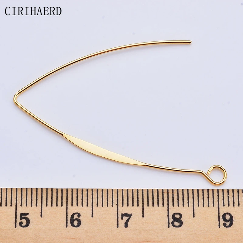 14K Gold Plated Jewelery Connectors Earrings Parts Handmade DIY Earring  Making Supplies Jewelry Crafts Materials Accessories