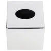 Square Tissue Box Holder Plastic Household Tissue Box Cover Rectangular Napkin Box Tissue Storage Box Paper Towel Holder Home 3