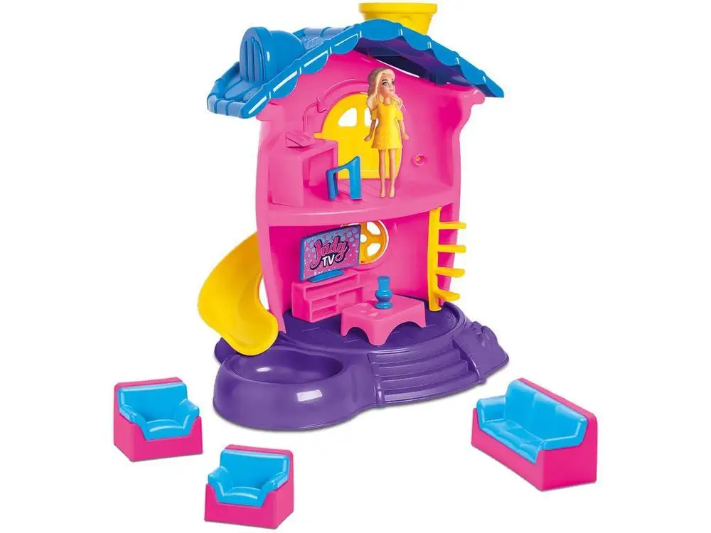 Casinha de Boneca Judy Samba Toys 27cm