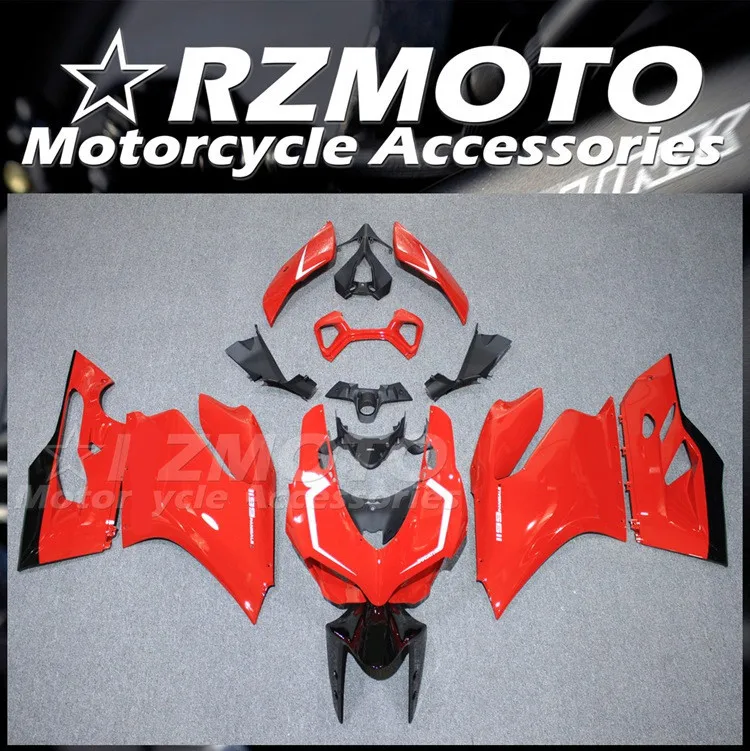 

Injection New ABS Motorcycle Fairings Kit Fit for Ducati 899 1199 Panigale s 2012 2013 2014 12 13 14 Bodywork set Red Black