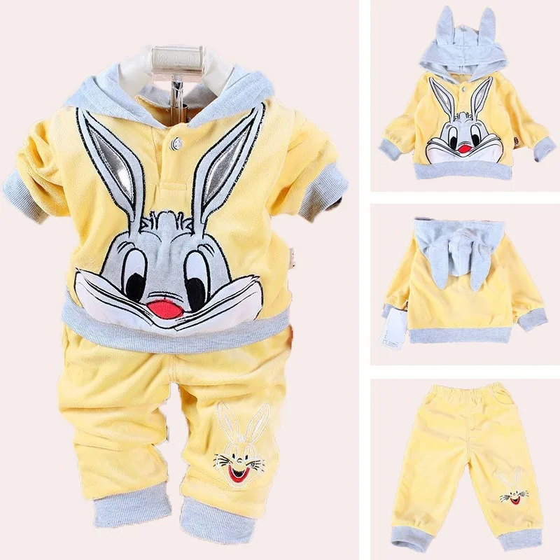 Winter Cartoon Baby Outfit 1