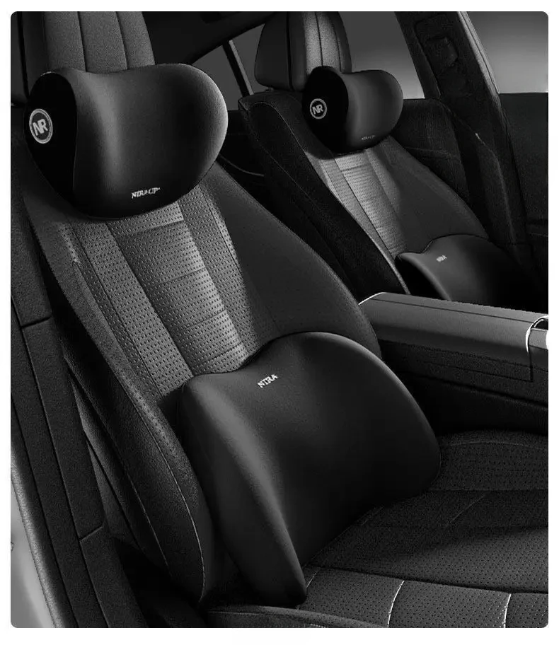 Car Neck & Lumbar Support Cushion - Premium Comfort