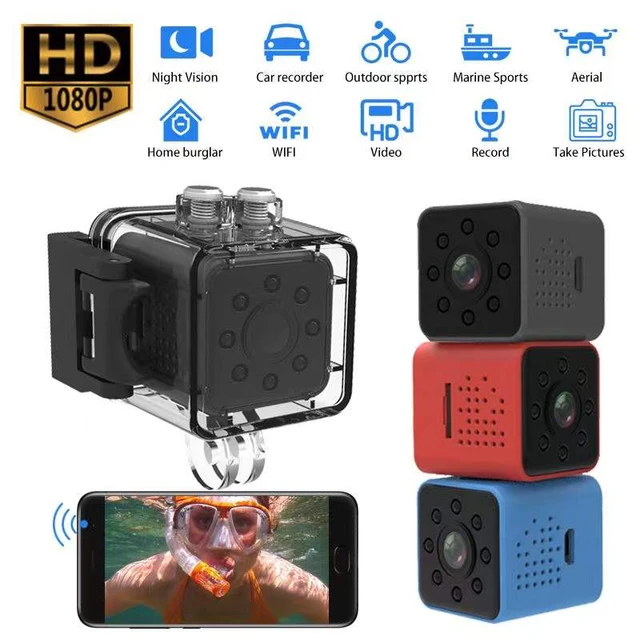 Camcorder Diving Action Cam Sport Camera HD Wifi 360 Mini Dv Digital