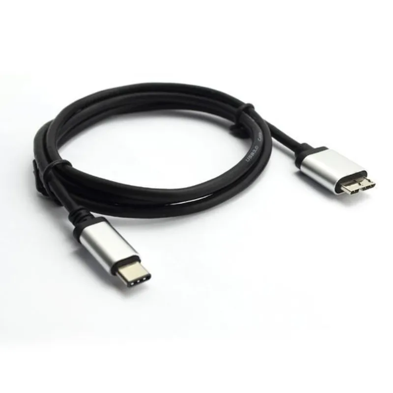 USB Adapter USB C to Micro B Cable For Macbook HDD PC Type-C Charger Camera Disk Cord
