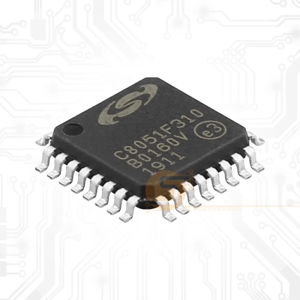 

5pcs/lot C8051F310-GQR C8051F310-GQ LQFP C8051F310 C8051F LQFP-32 Original New Flash IC Chip