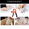 Adjustable R-Type Hand Grip Exercise Countable Strength Exercise Strengthening Pliers Spring Finger Pinch Wrist Expander 6