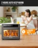 Large Capacity Air Fryer Toaster Oven Combo Countertop, Dishwasher Safe Detachable Panel, 26QT, with Drumstick Grill 4