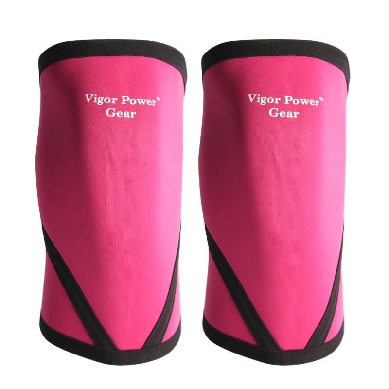 Thick Neoprene Knee Support Warm Knee Sleeve Sport Safety Gym Support Power Weightlifting Crossfit Firness 7mm