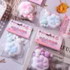 1pc Random Soft Cat Claw Pinching Toy 5cm Cute Sticky Cat Paws Toys Slow Rebound Decompression Toy Happy Kids Toys Gifts 4