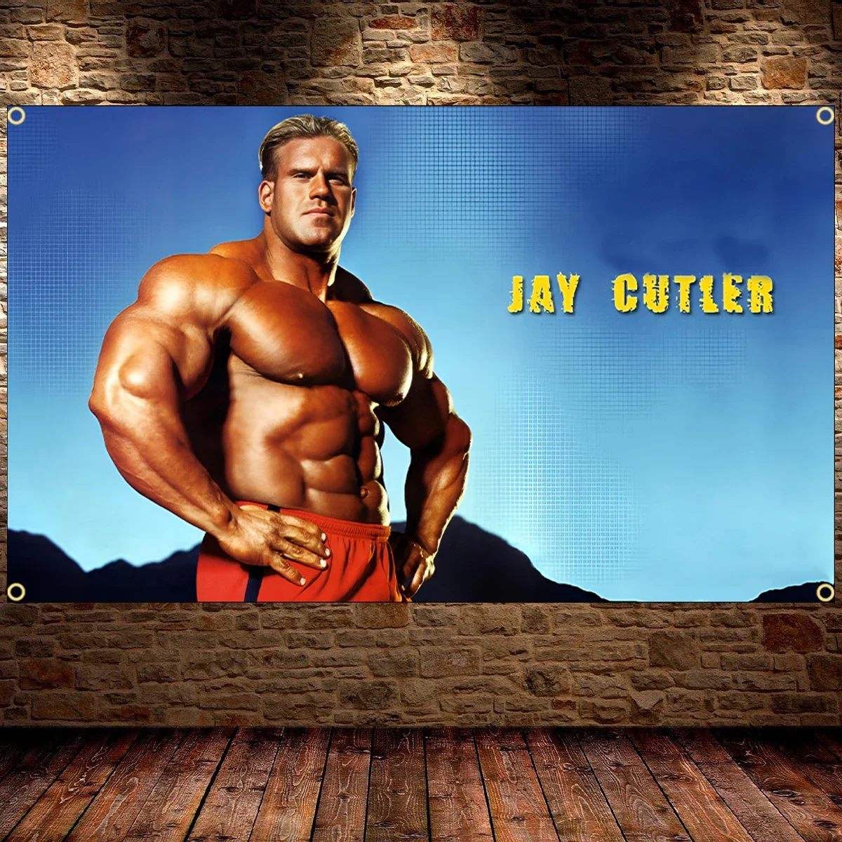90X150CM 3x5Ft Bodybuilding GYM Flag Exercise Fitness Poster Sport Outdoor Club Printing Banner Brass Grommet