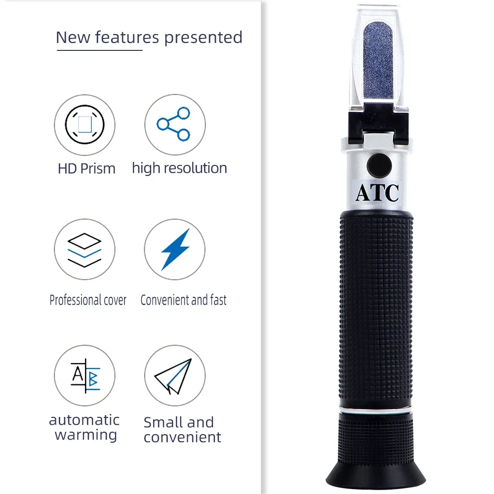 1.000-1.060RI Handheld Animal Serum Protein Refractometer