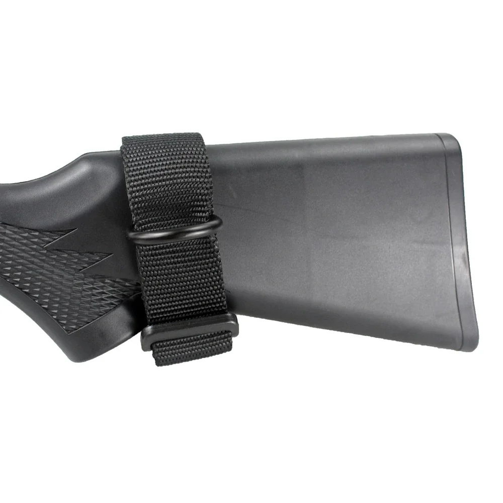 Tactical Military Airsoft Tactical ButtStock Sling Adapter Heavy Duty Rifle Stock Gun Strap Gun Rope Strapping Belt Image 10