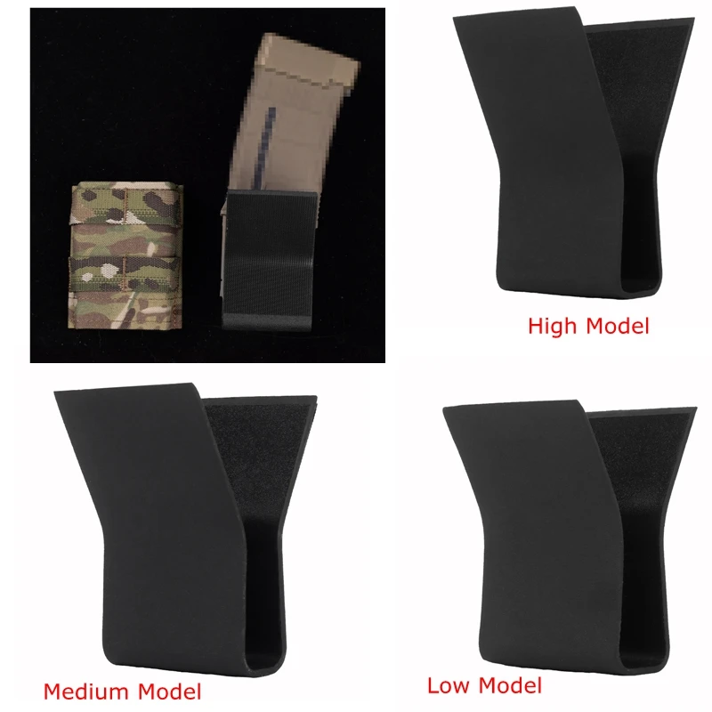 Тактический карман для магазина Kydex 7,62, 5,56, 9 мм, магнитная вставка, быстрая вставка из АБС, магнитный Набор для M1A/FAL/SR25, 3 размера на выбор