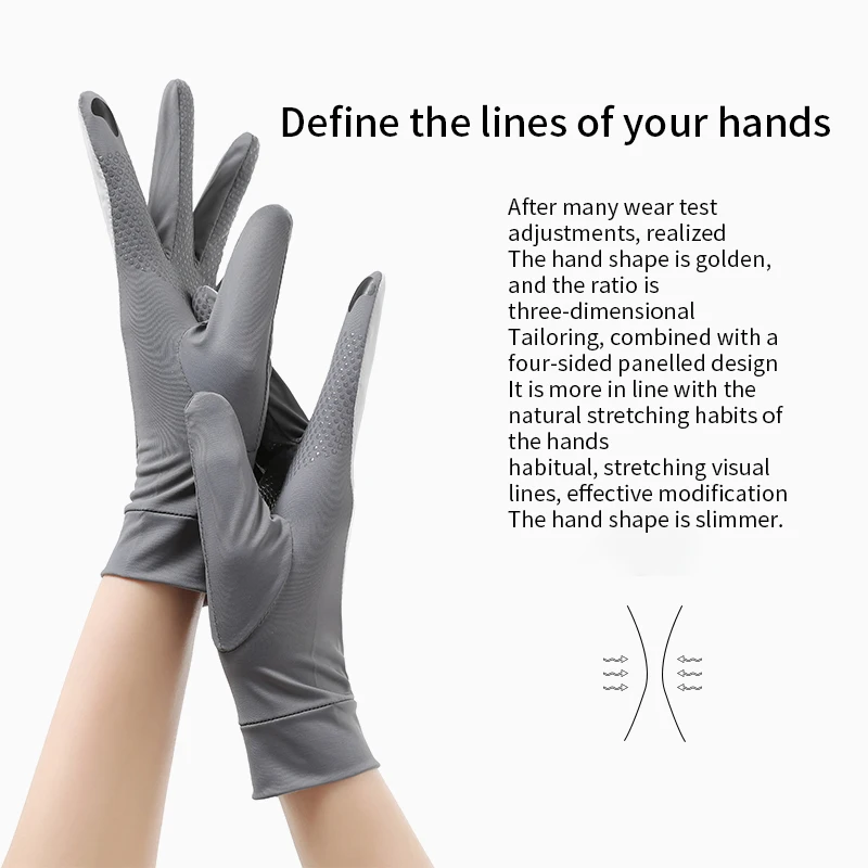 Driving Gloves Women for Sun UV Protection UPF 50+ Touchscreen Full Finger - 4