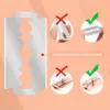 Double Edge Safety Razor for Women, with 10 pcs Safety Razor Blades Single Blade Razor Reusable Travel Essentials Women Razor 5