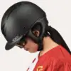 Safety Kids Horse Riding Caps Adjustable Equestrian Helmet Good Air Permeability Horse Riding Helmet Protective Gear 5